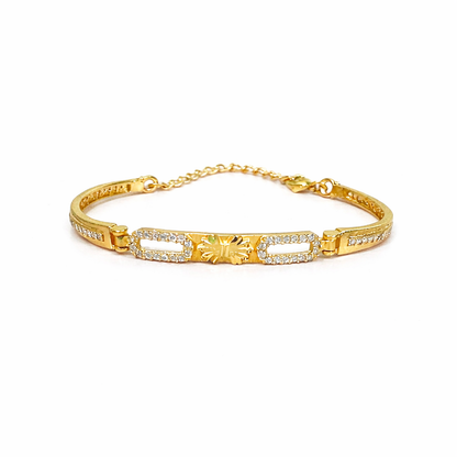 SwarnaVaibhav Gold Plated Adjustable Bracelet