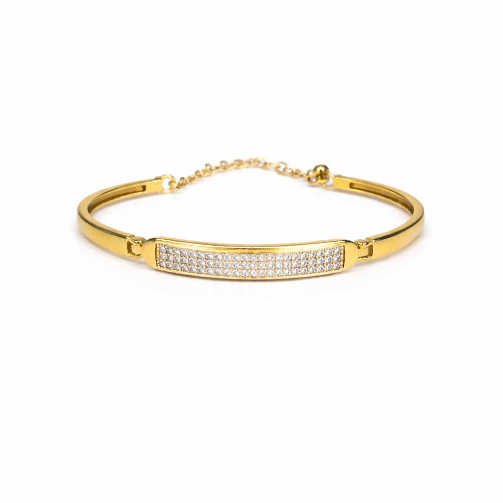 KanakVira Gold Plated Adjustable Bracelet
