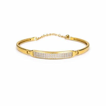 KanakVira Gold Plated Adjustable Bracelet
