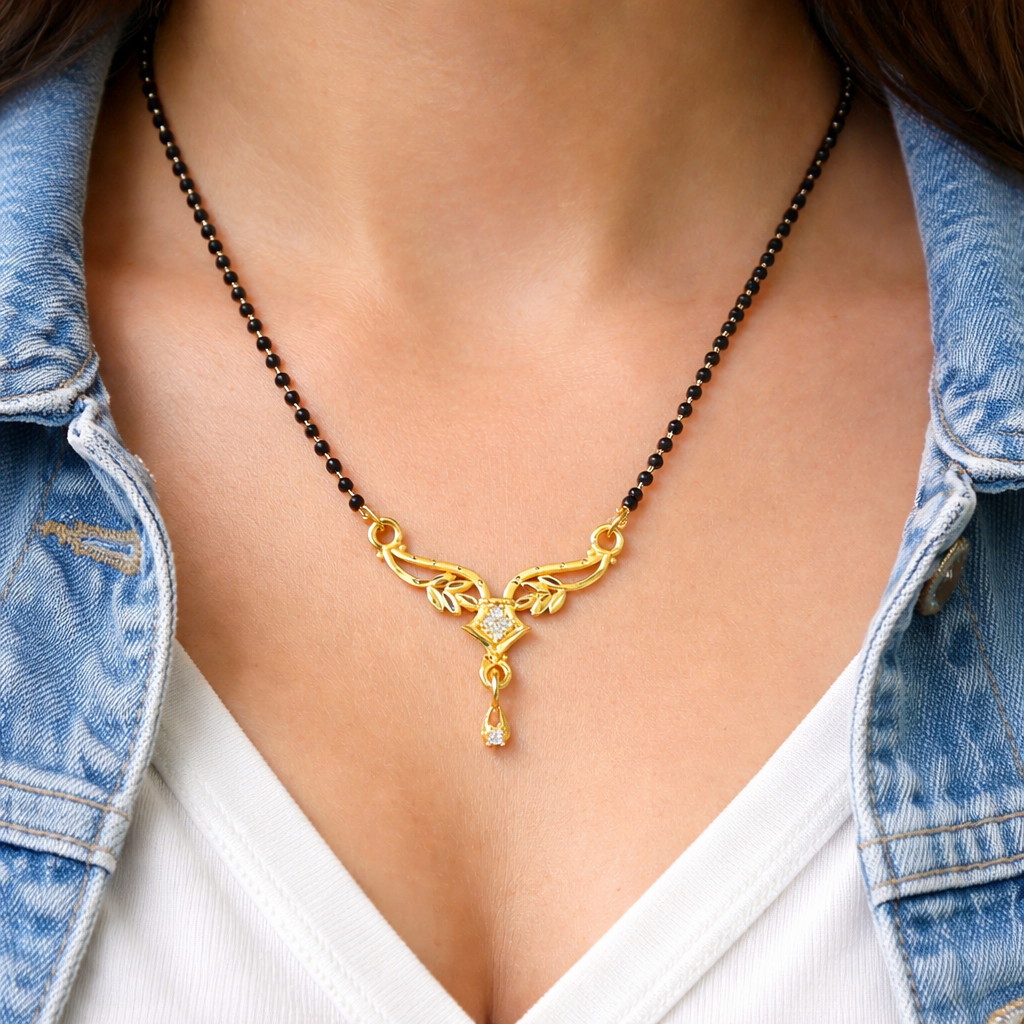 Viyanshi Gold Plated Mangalsutra