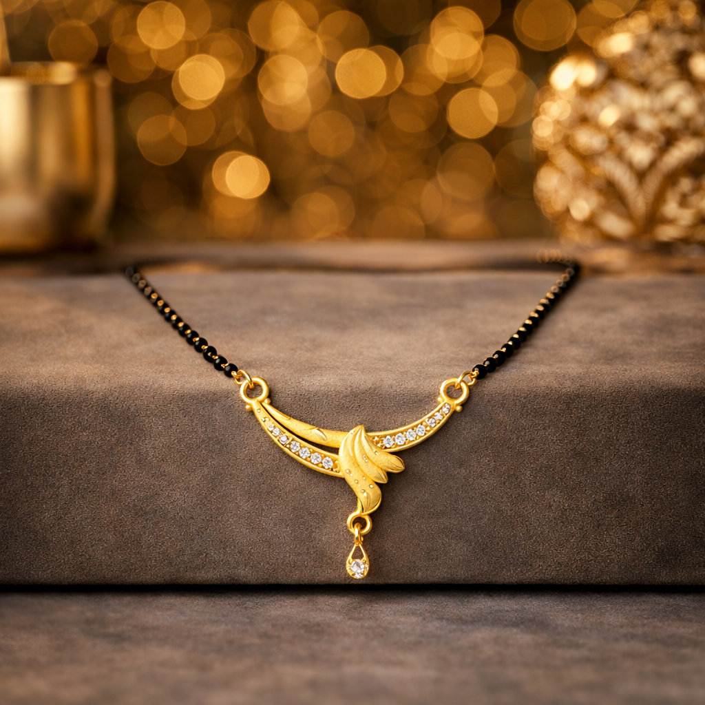 Pravika Gold Plated Mangalsutra