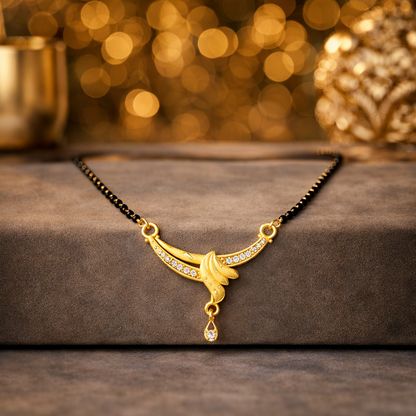 Pravika Gold Plated Mangalsutra