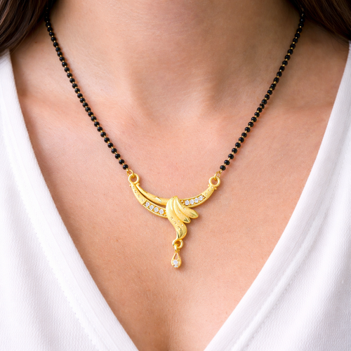 Pravika Gold Plated Mangalsutra