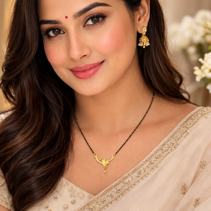 Pravika Gold Plated Mangalsutra