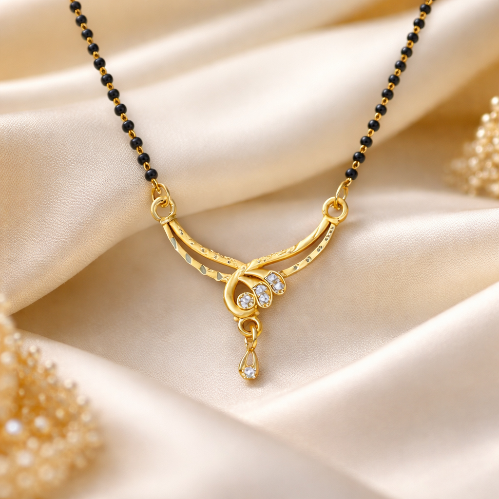 Nayantara Gold Plated Mangalsutra