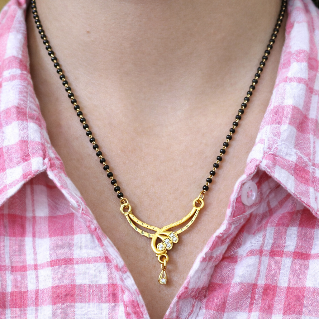 Nayantara Gold Plated Mangalsutra