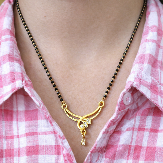 Nayantara Gold Plated Mangalsutra
