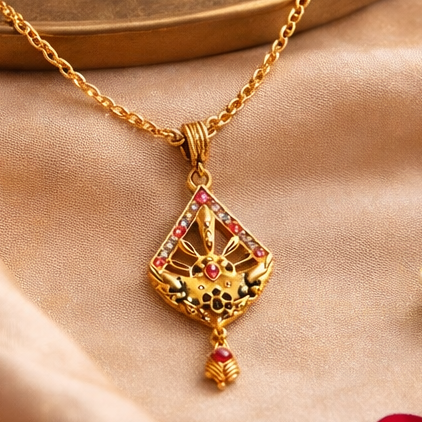 RajNandini Gold Plated Pendant