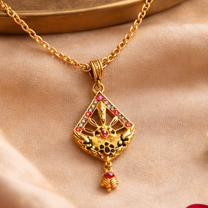 RajNandini Gold Plated Pendant