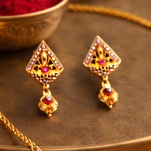 RajNandini Gold Plated Pendant